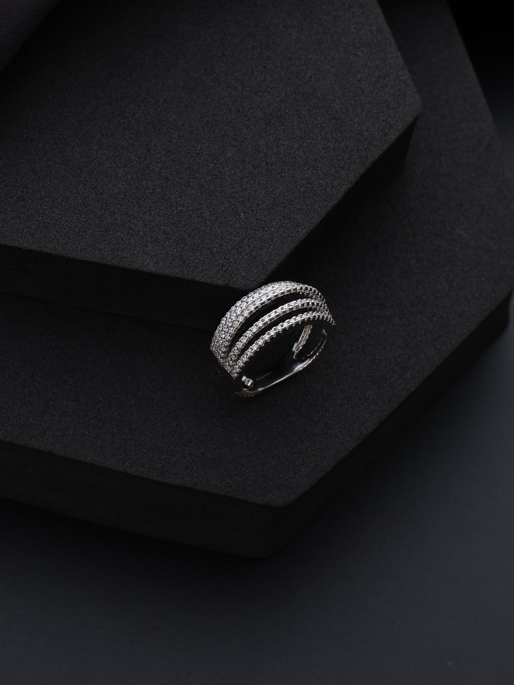 Silver Wave Ring