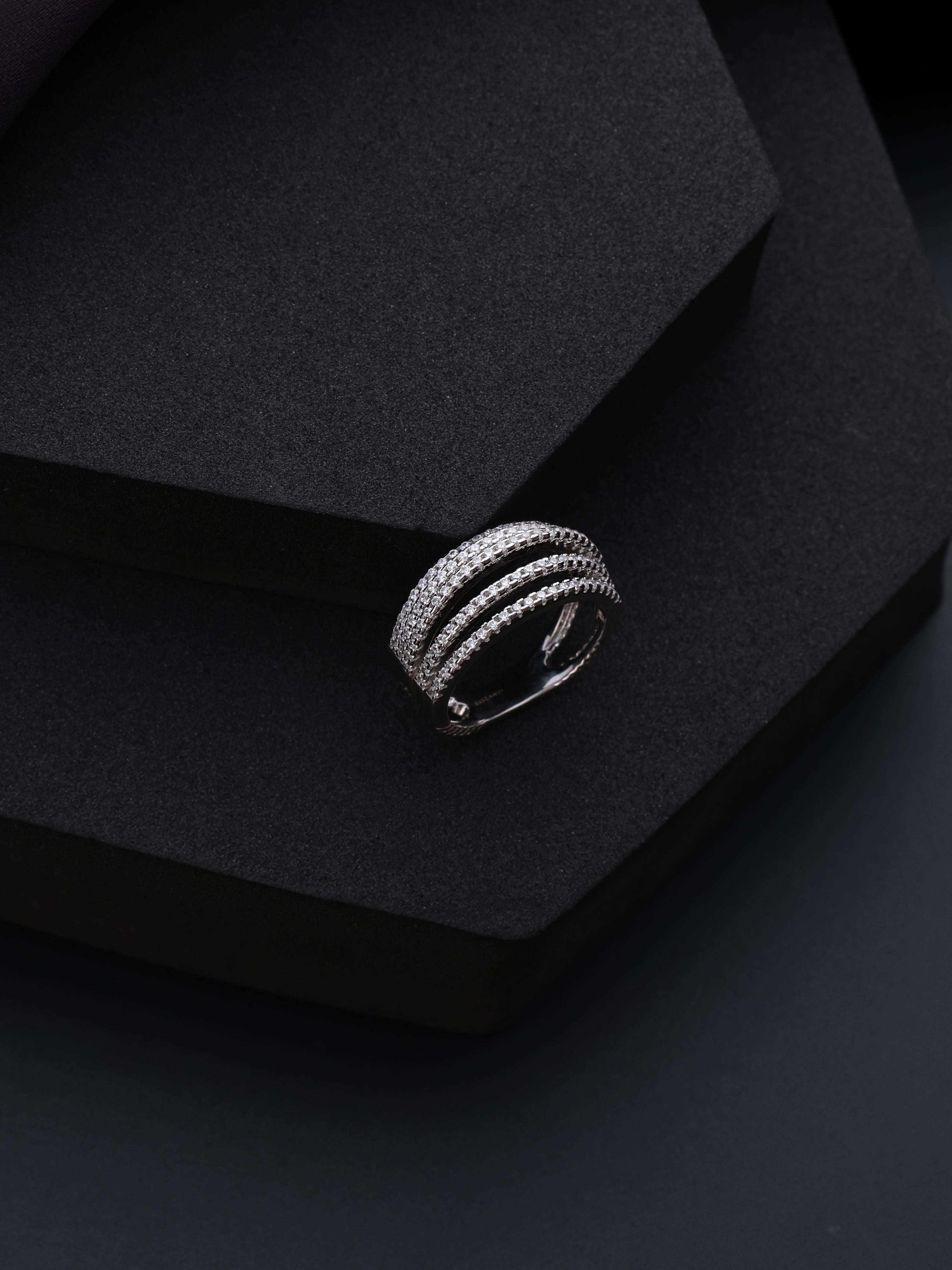 Silver Wave Ring