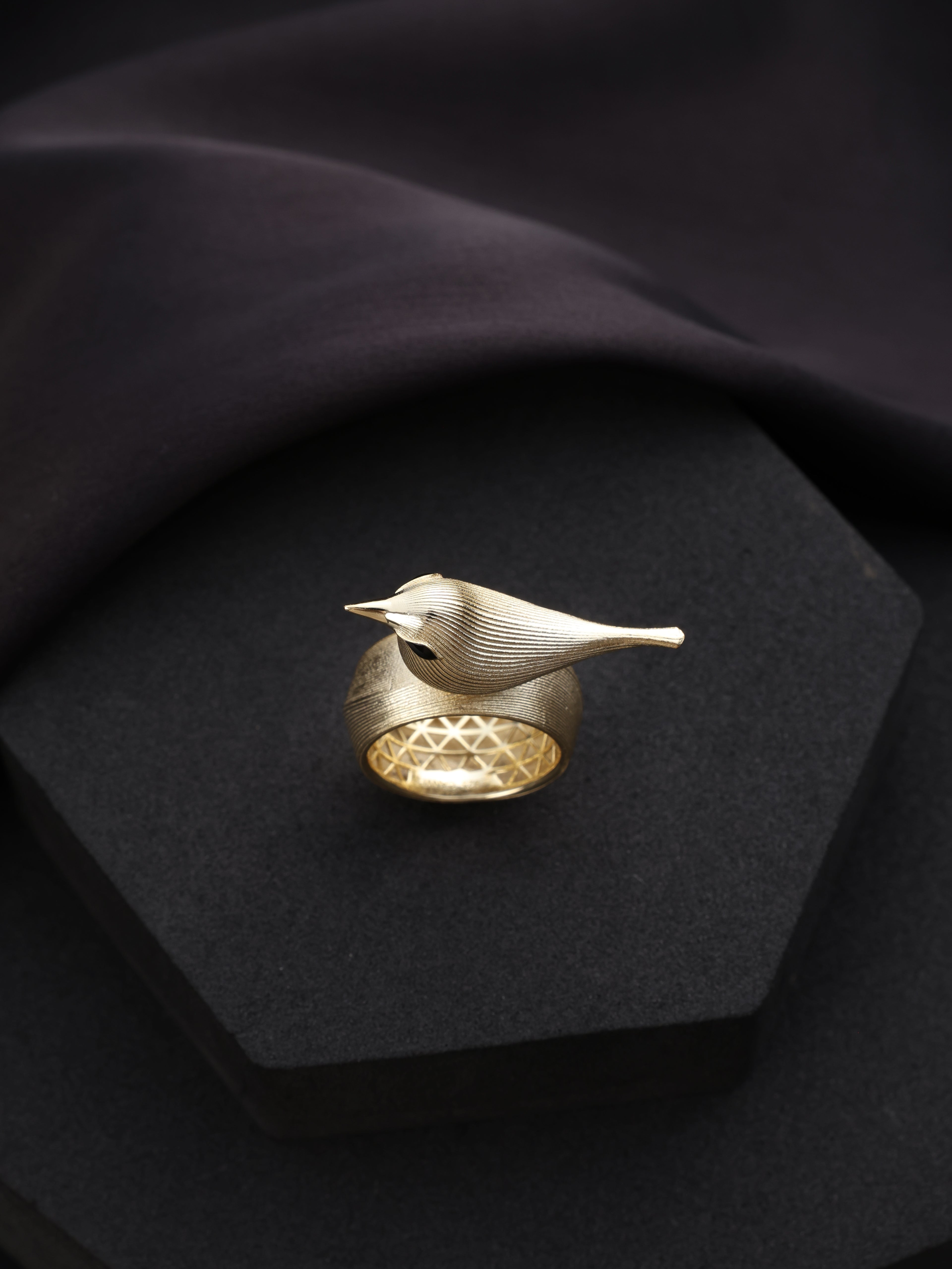 Whispering Bird Ring