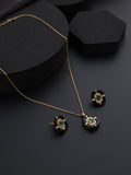 Black Aura Pendant Set