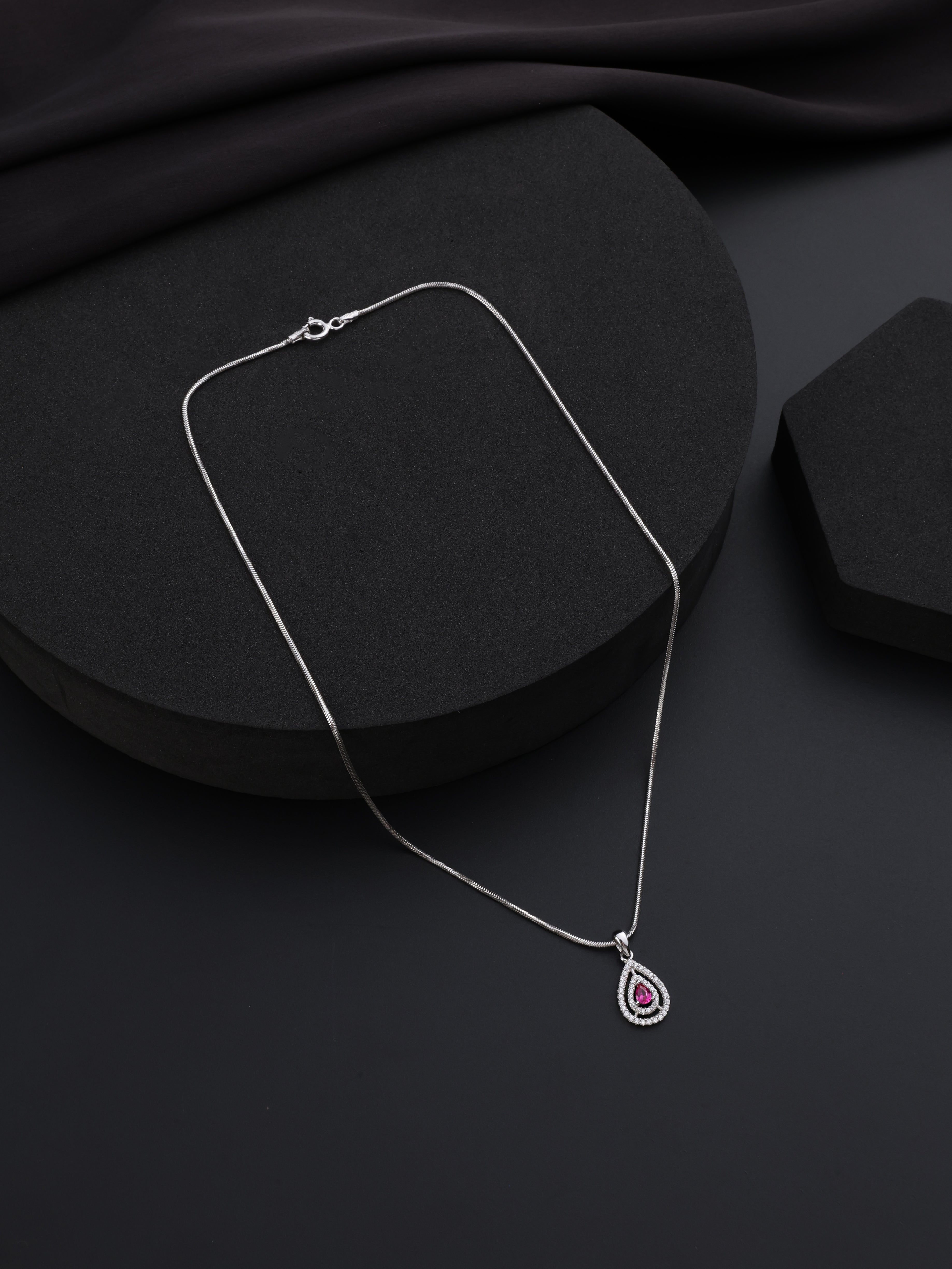 Petal Drop Pendant Chain