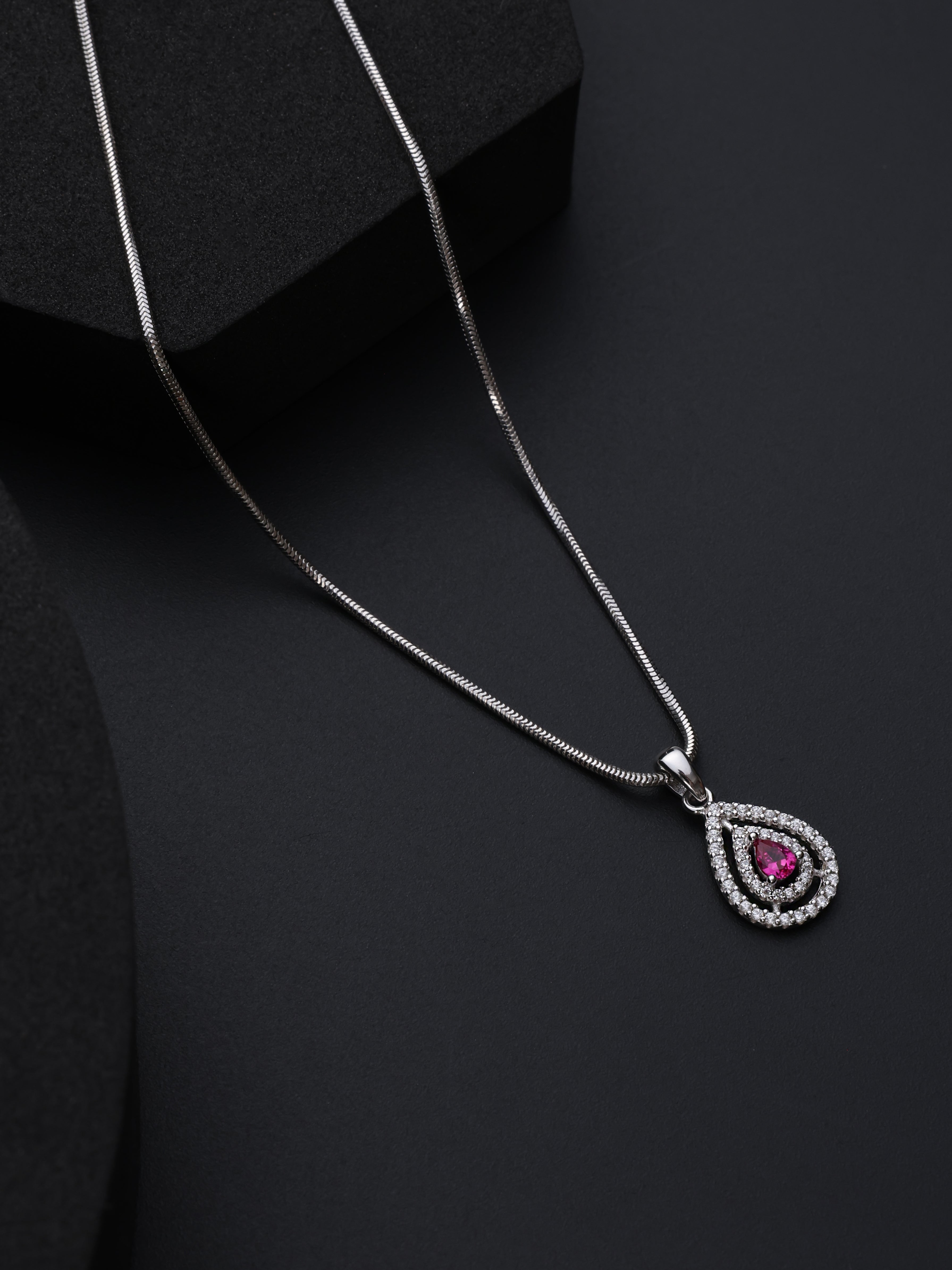 Petal Drop Pendant Chain