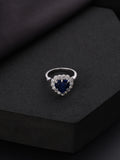 Midnight Heart Ring