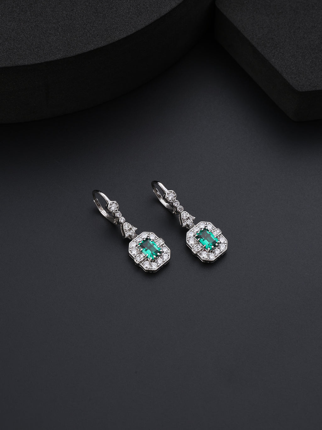 Imperial Emerald Earrings