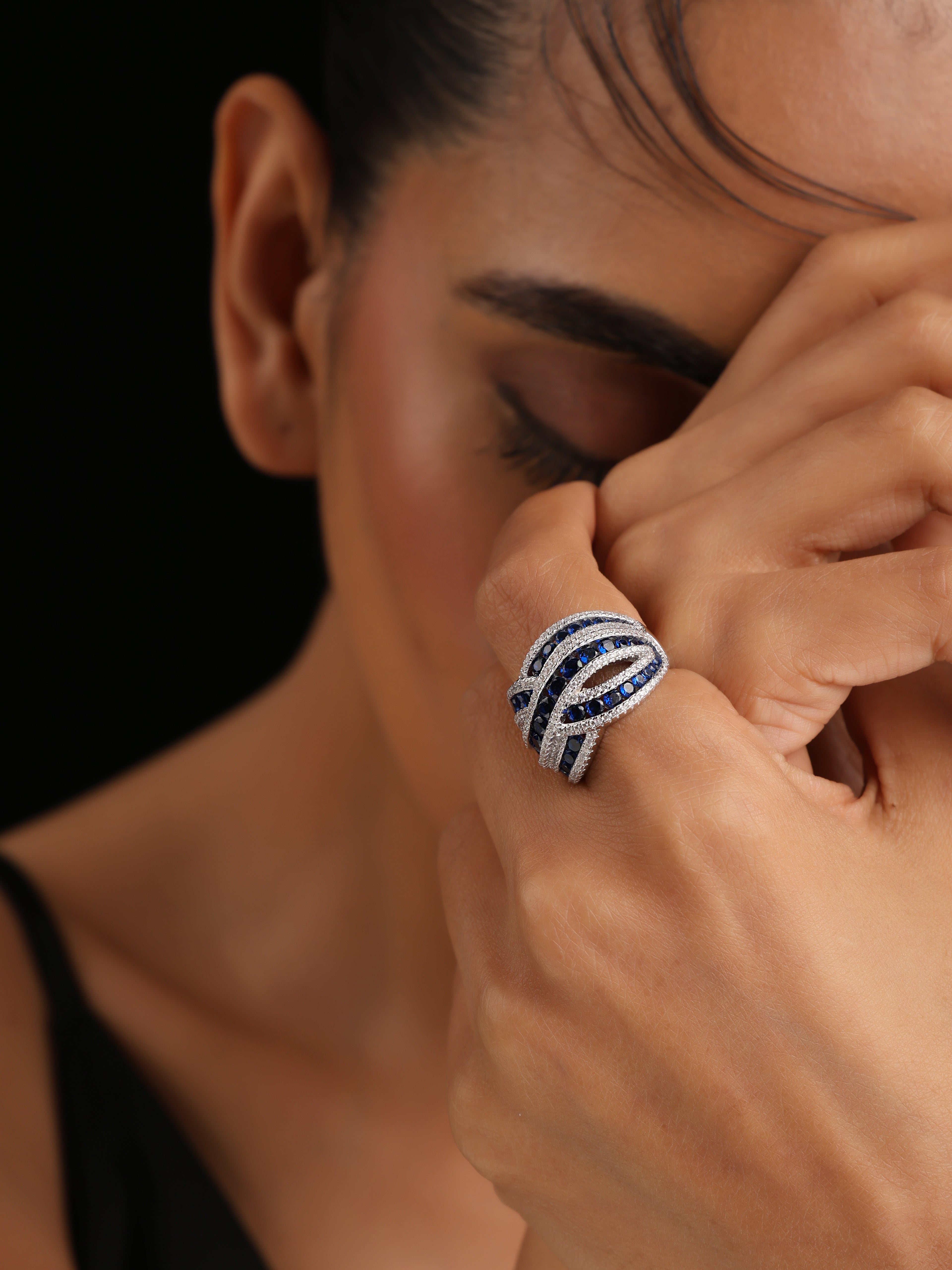 Blue Fusion Ring