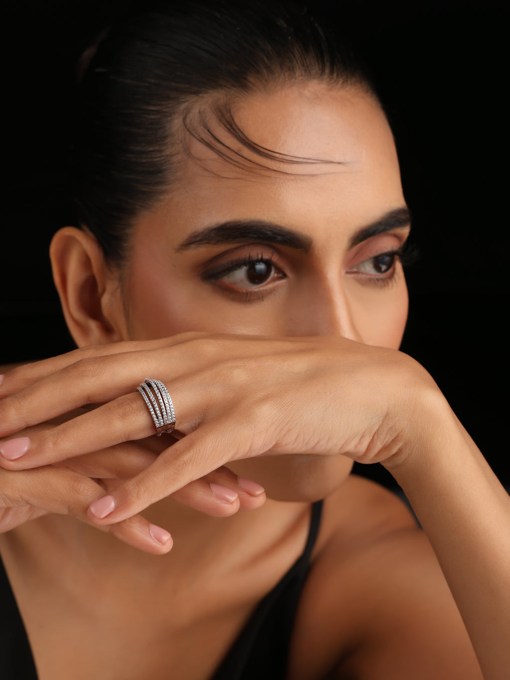 Silver Wave Ring