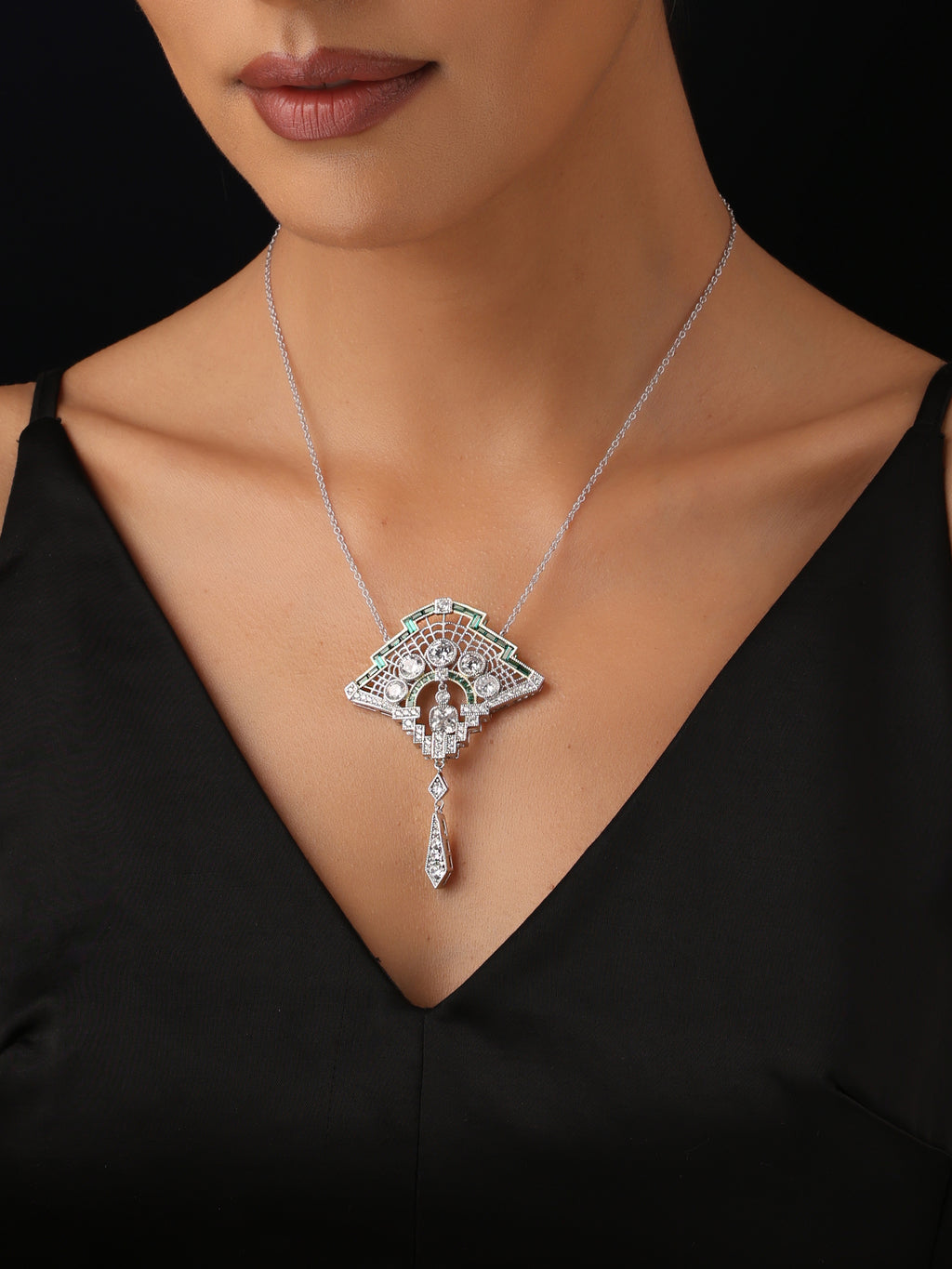 Prism Edge Pendant Chain