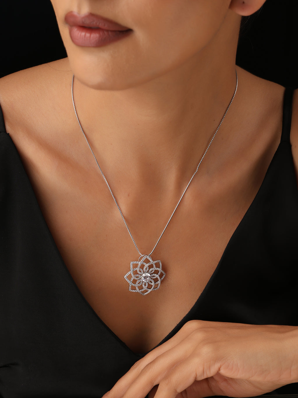 Eternal Lotus pendant Chain