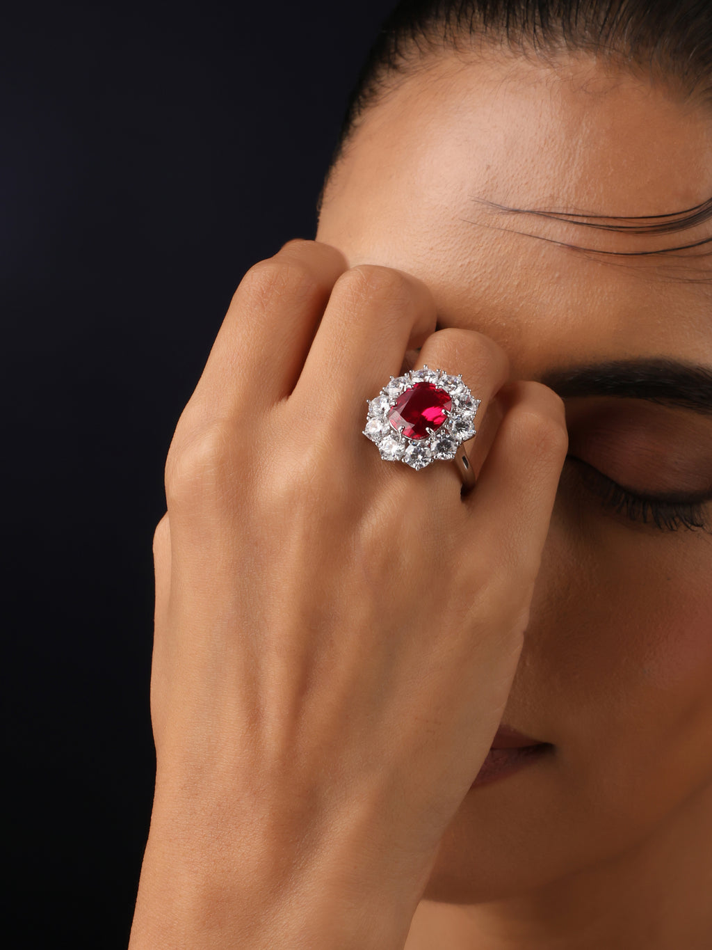 Red Blaze Ring